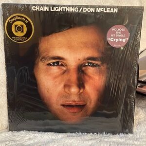 Don McLean - Chain Lightning vinyl record original sleeve included